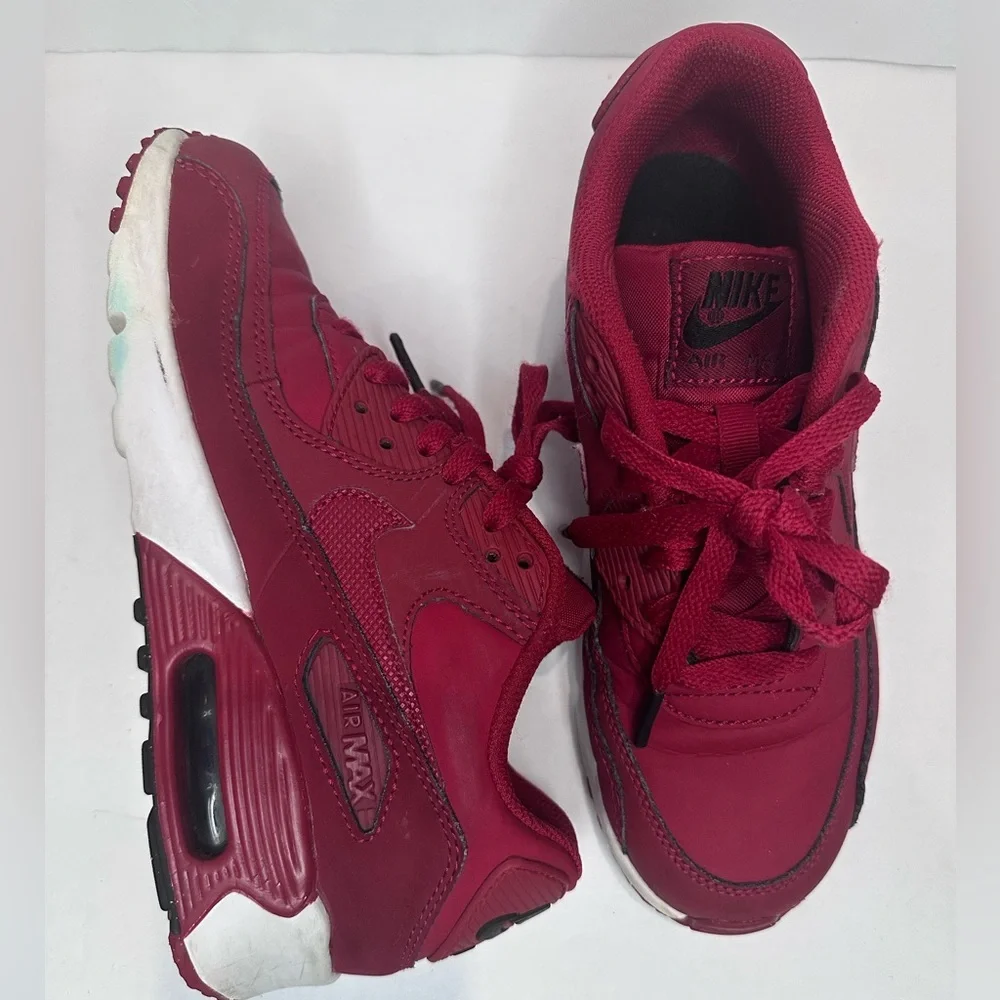 Nike Air Max 90 Kids Red Sneakers